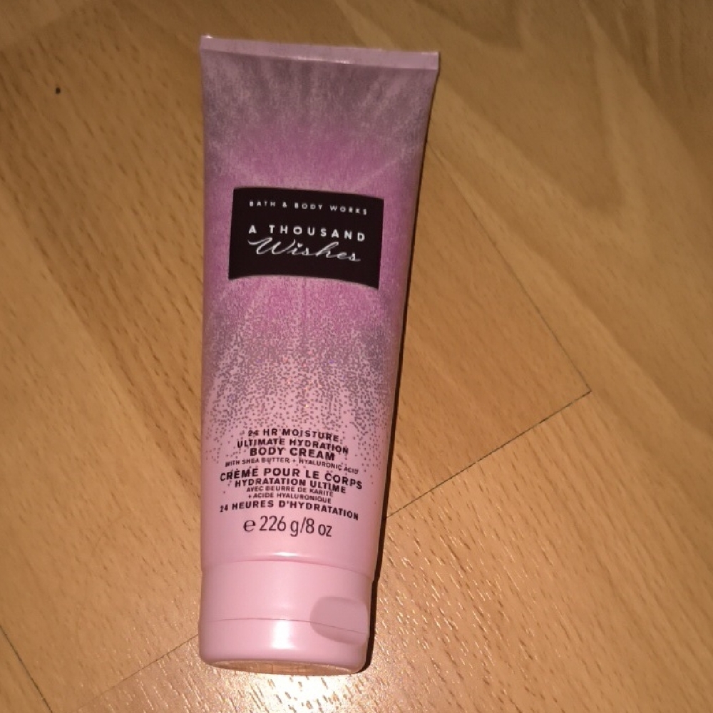 NWT Bath & Body Works | A Thousand Wishes Body Cream - Pink